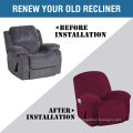 Fundas reclinables elásticas teñidas Funda para silla de oficina reclinable